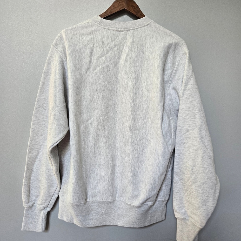 Champion Reverse Weave Ball State University Sweatshirt Gray Medium - Picture 2 of 8
